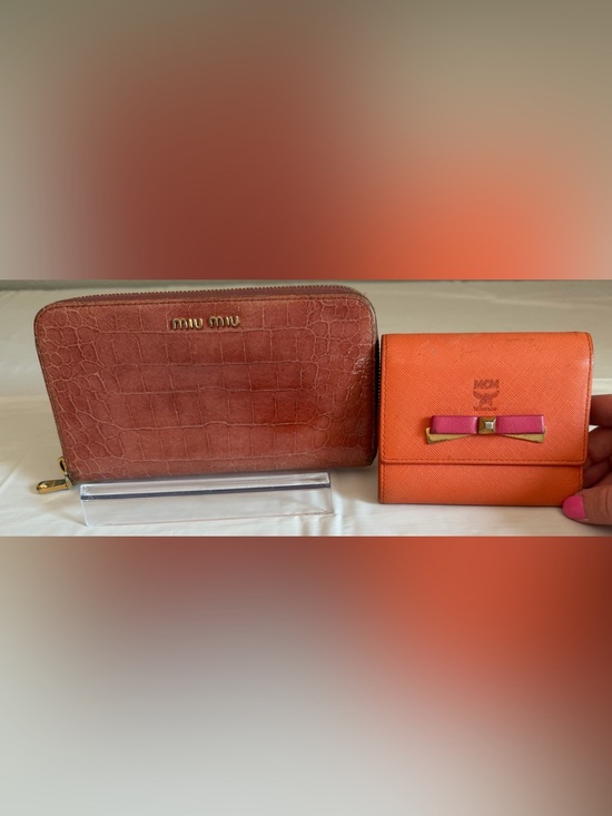 Miu Miu Handbags - miu miu and MCM wallets (project pieces)